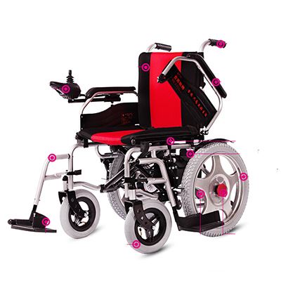 Мотор-редуктор для электрической инвалидной коляски